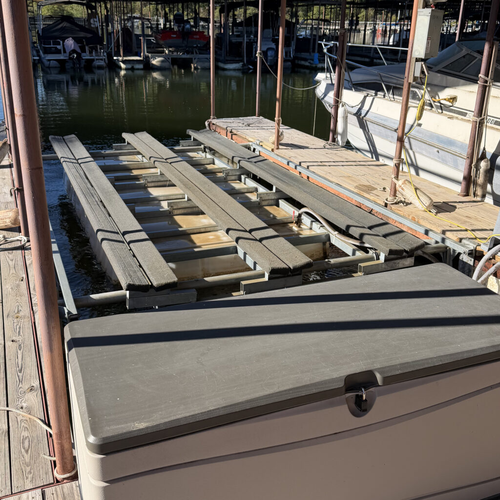 Slip Improvement · Dock 12, Slip 13R — 26′ covered — photo 1